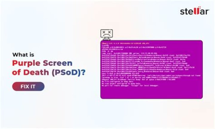 Is there a purple screen of death?