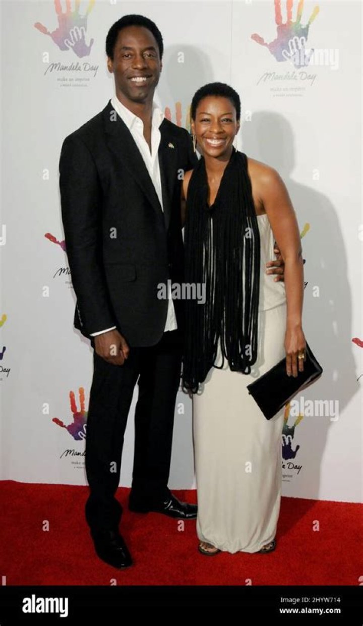 Isaiah Washington and Jenisa Marie Washington