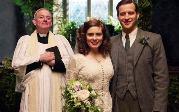 James and Helen's wedding goes off without a hitch