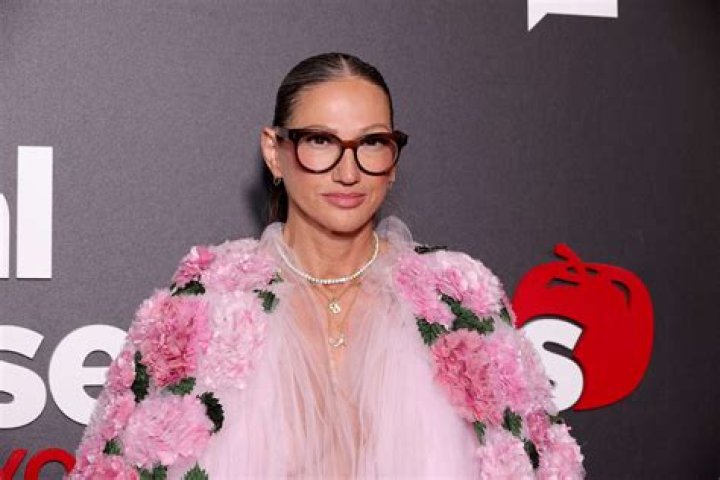 Jenna Lyons Wore a Sheer, Shimmery Dress While Vacationing with Girlfriend Cass Bird