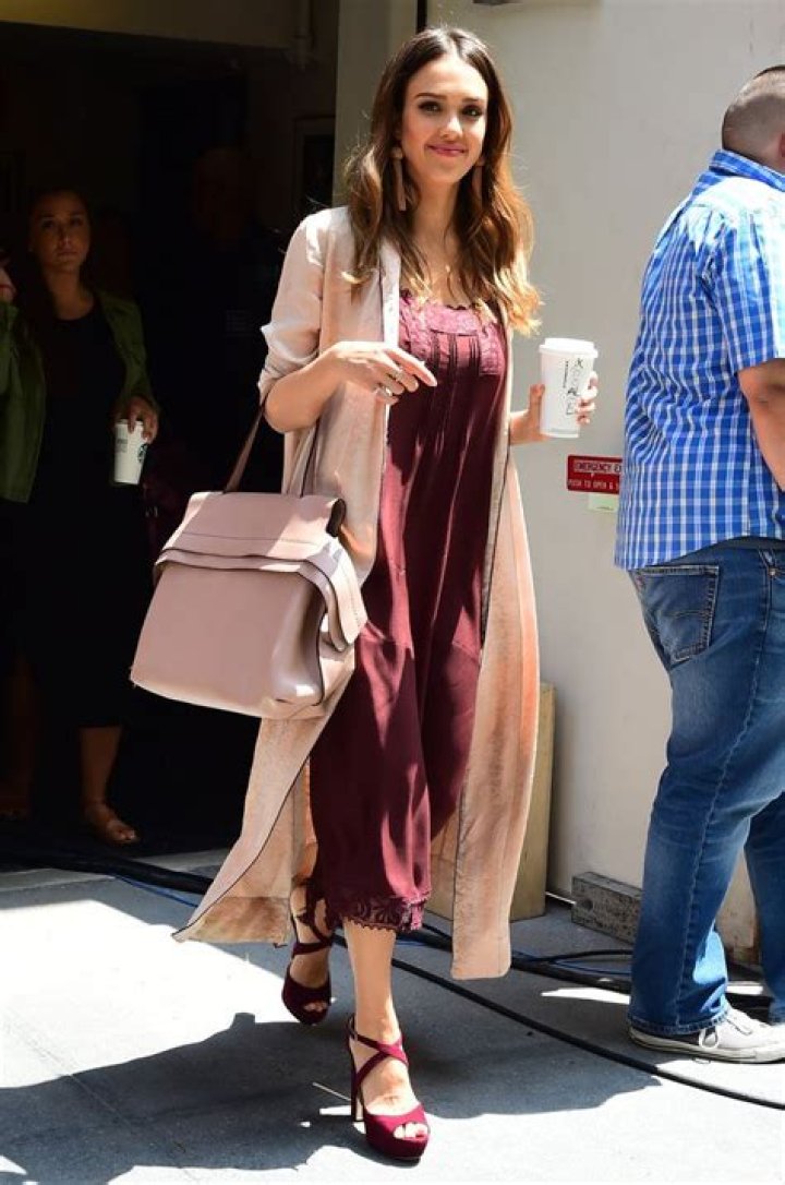 Jessica Alba Wore Four Outfits in One Day