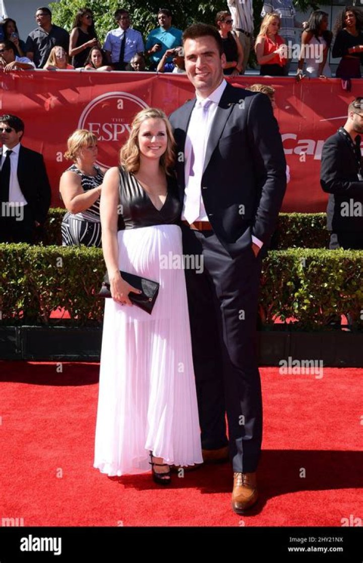 Joe Flacco and Dana Grady