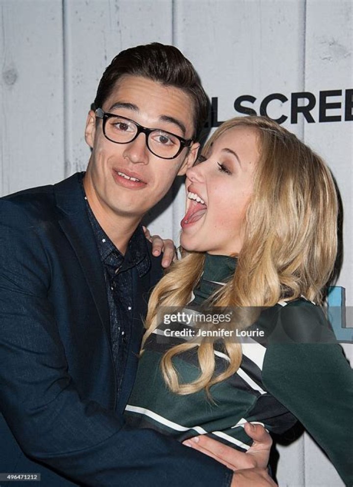 Joey Bragg and Audrey Whitby