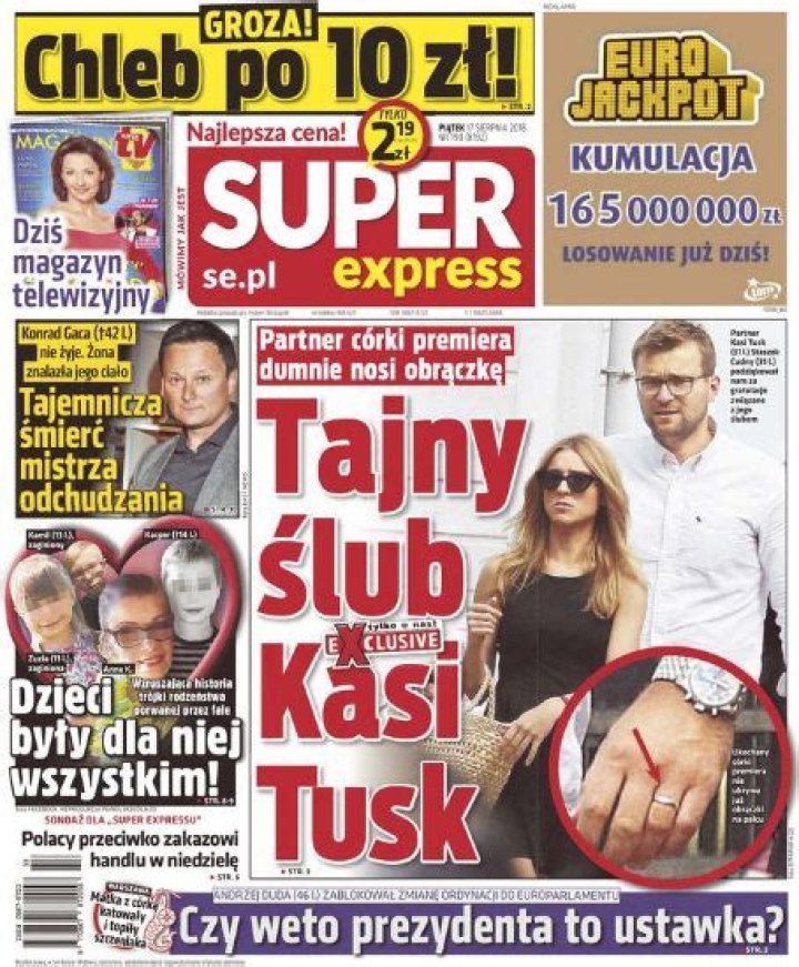 Katarzyna Tusk and Staszek Cudny