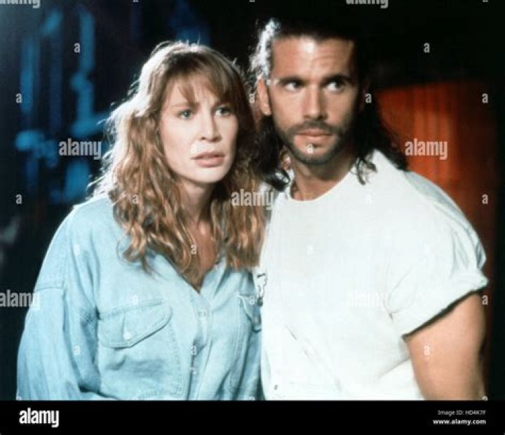 Kathleen Kinmont and Lorenzo Lamas