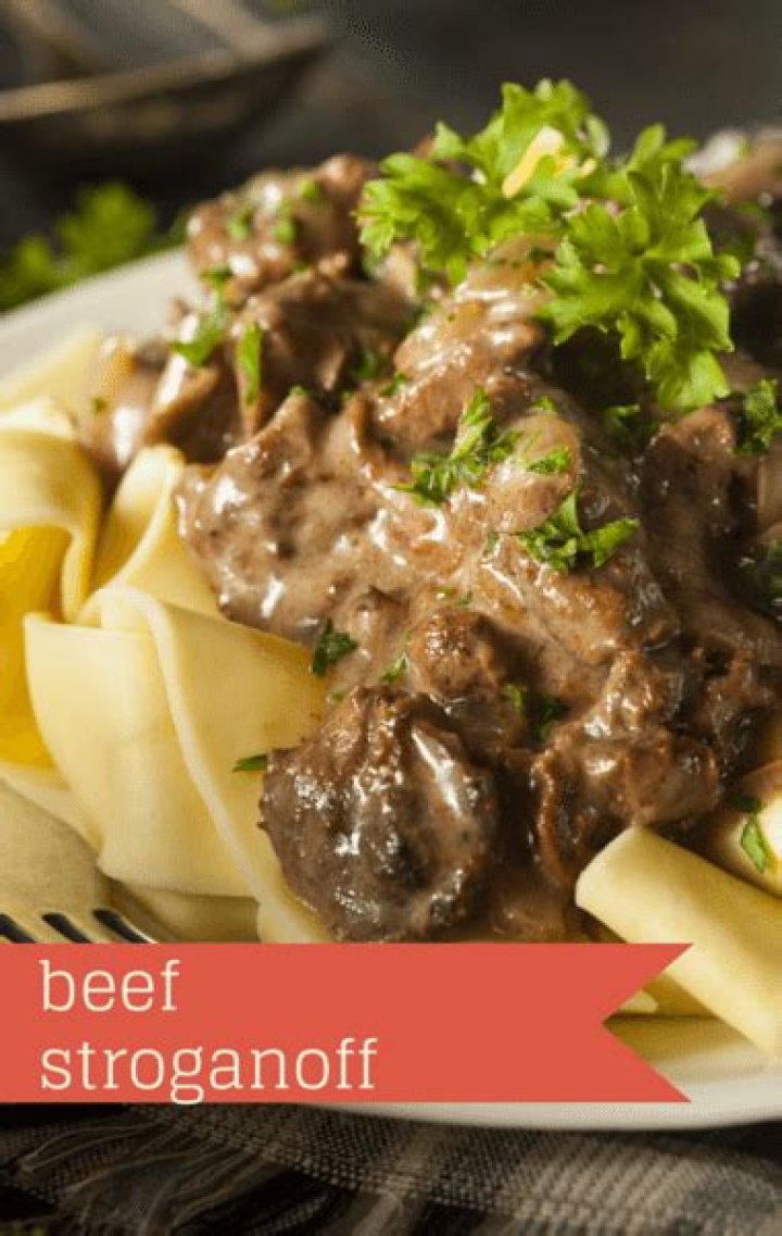 Katie Lee’s Beef Stroganoff | Recipe
