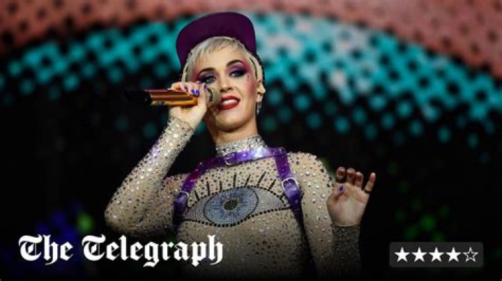 Katy Perry finishes her Glastonbury set with a stage dive that defies prior sound problems
