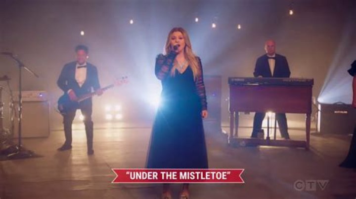 Kelly Clarkson and Brett Eldredge Light Up 'Under the Mistletoe'