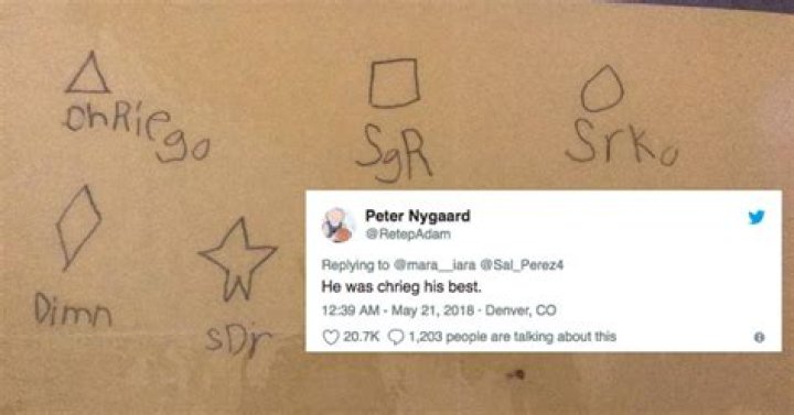 Kid's Attempt to Spell the Names of Shapes Goes Hilariously Wrong