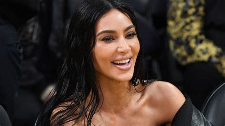 Kim Kardashian's Itty-Bitty Bra Top Looked Like Duct Tape