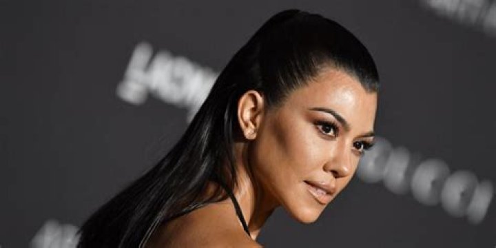 Kourtney Kardashian Rang in the New Year in an Itty-Bitty Blue Bikini