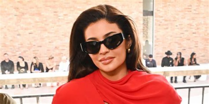 Kylie Jenner Wore a Red Minidress With Shoulder Pads
