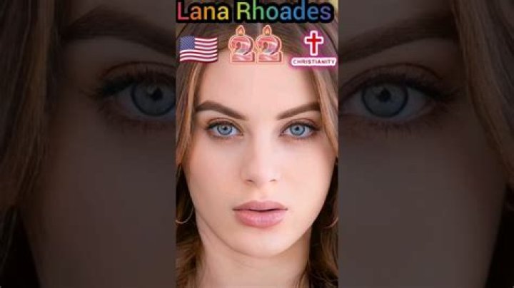 Lana Rhoades: A Journey Through Her Movies And TV Shows