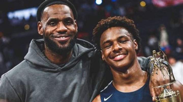 LeBron James’ son Bryce got caught in film while hilariously impersonating his father