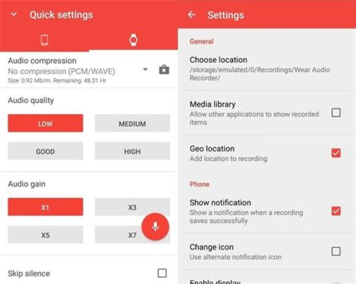 Listen to every detail with Wear Audio Recorder