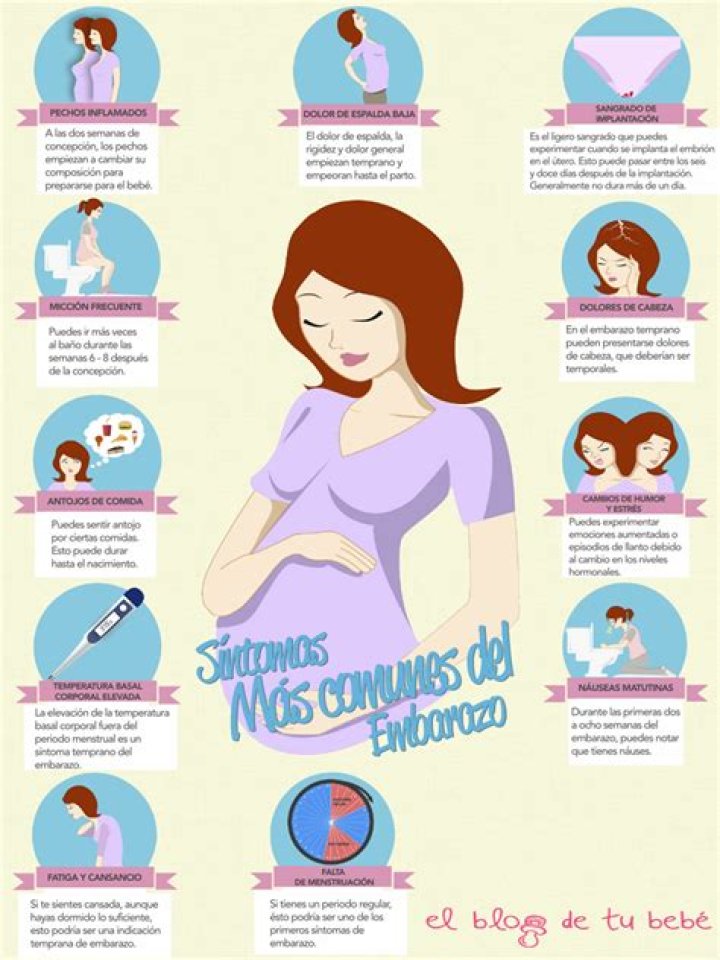 Los primeros síntomas del embarazo