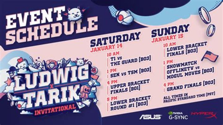 Ludwig X Tarik Invitational: Teams, Schedule and Streaming