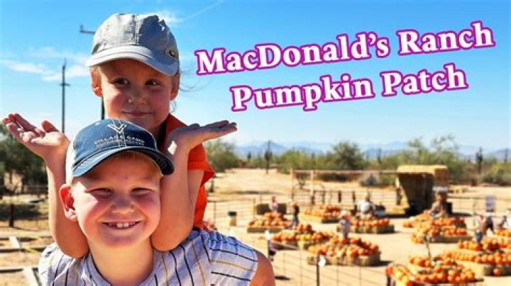 MacDonald's Ranch Annual Pumpkin Patch