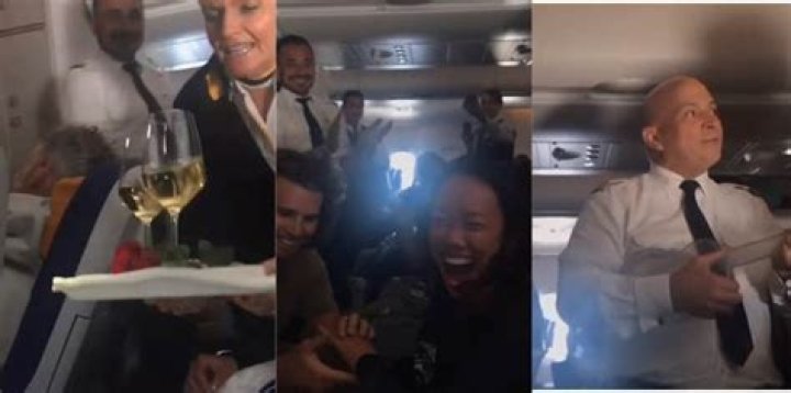 Man Stages Fake Proposal During Flight To Get Free Champagne