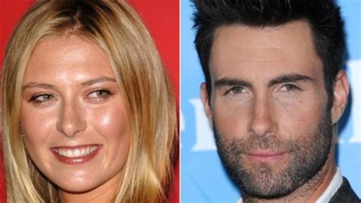 Maria Sharapova and Adam Levine