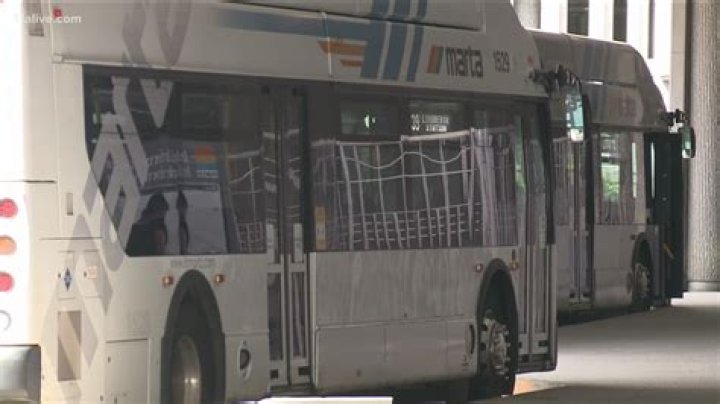 MARTA bus driver fight video in Atlanta