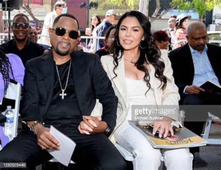 Martin Lawrence and Shamicka Gibbs