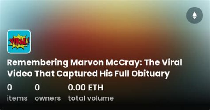 Marvon McCray Obituary: Uncovering the Tragic End