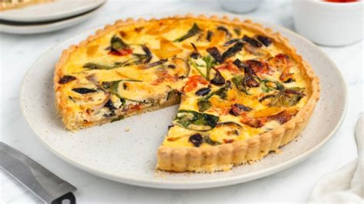 Mary Berry's roasted vegetable quiche recipe