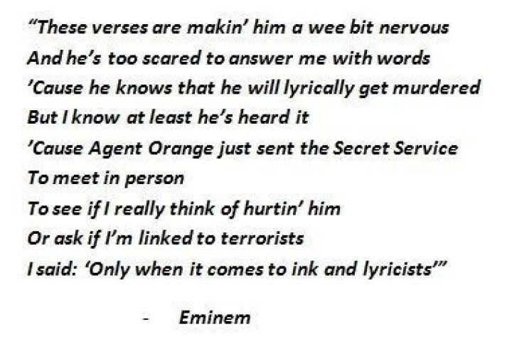 Meaning of “The Ringer” by Eminem