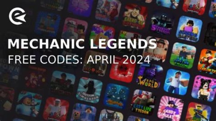 Mechanic Legends Codes April 2024