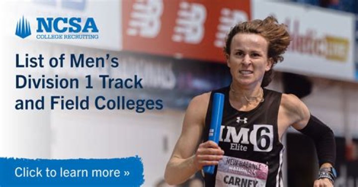 Men's Track and Field Colleges: A Complete List (2023)
