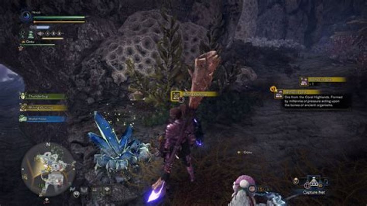 MHW Iceborne Bathycite Ore Locations