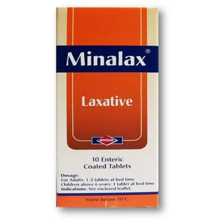 مينالاكس minalax ملين للبطن لعلاج الأمساك المزمن مدونة شفاء الطبية