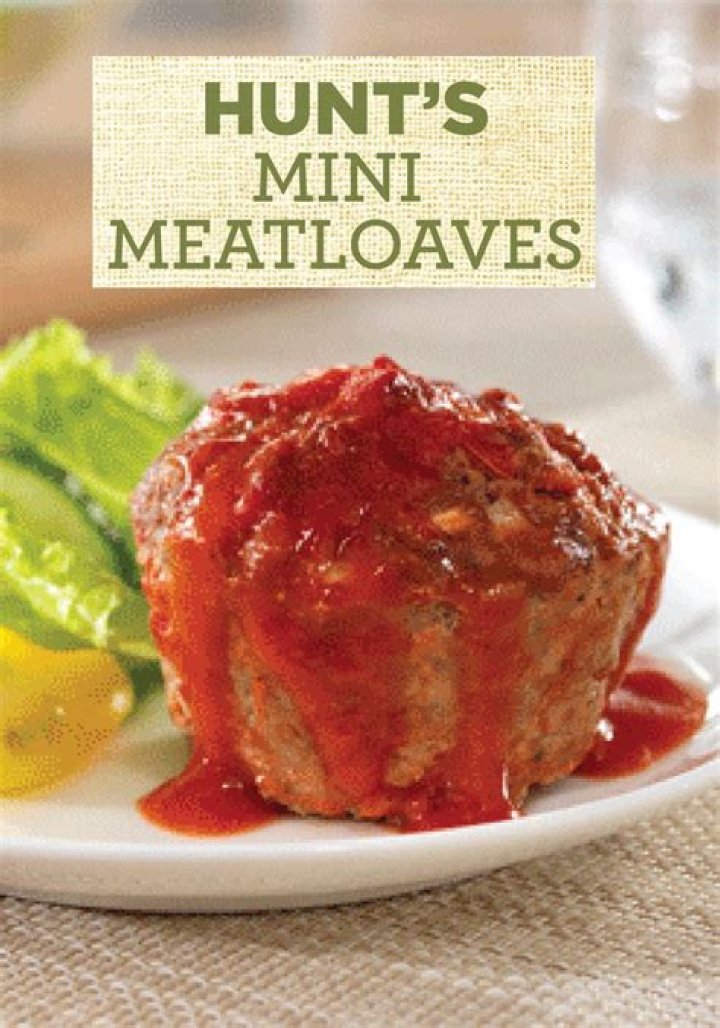 Mini Meatloaves with Tomato-Balsamic Gravy | Recipe