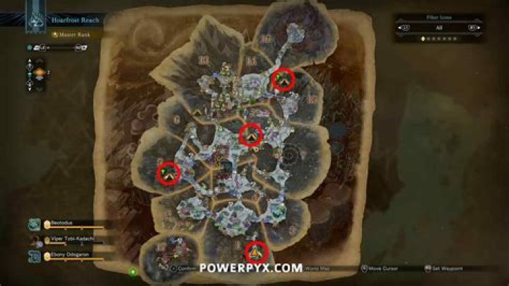 Monster Hunter World Camp Locations