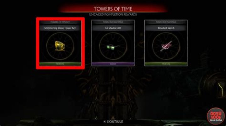 Mortal Kombat 11 Summoned Tower Keys