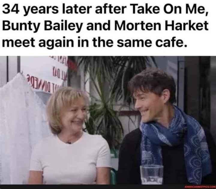 Morten Harket and Bounty Bailey