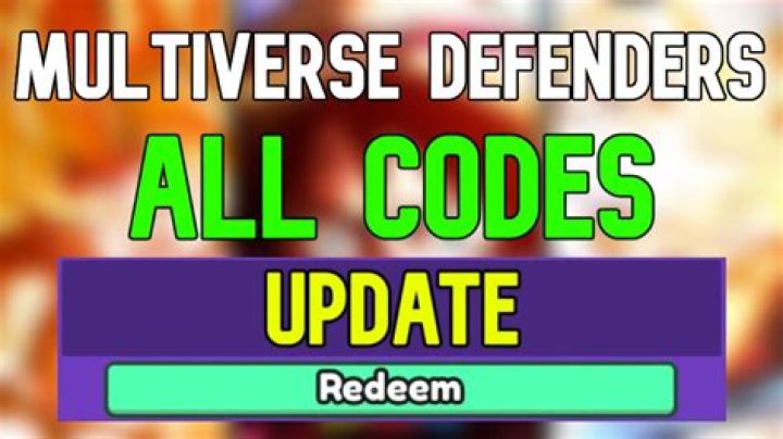 Multiverse Defenders Codes January 2024