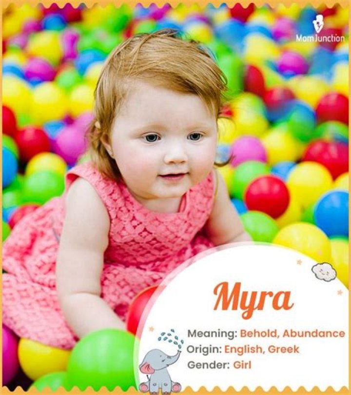 Myra Meaning in English, Myra Baby Name Origin Gender Meaning Pronunciation