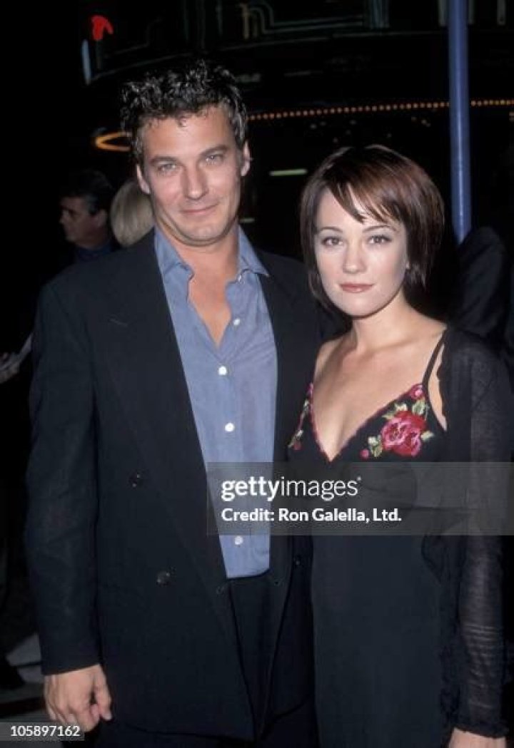 Natasha Gregson Wagner and Adam Storke