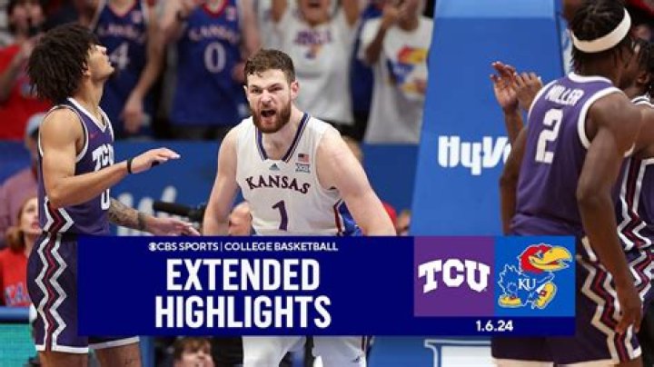 NCAA Game Summary - Kansas at TCU