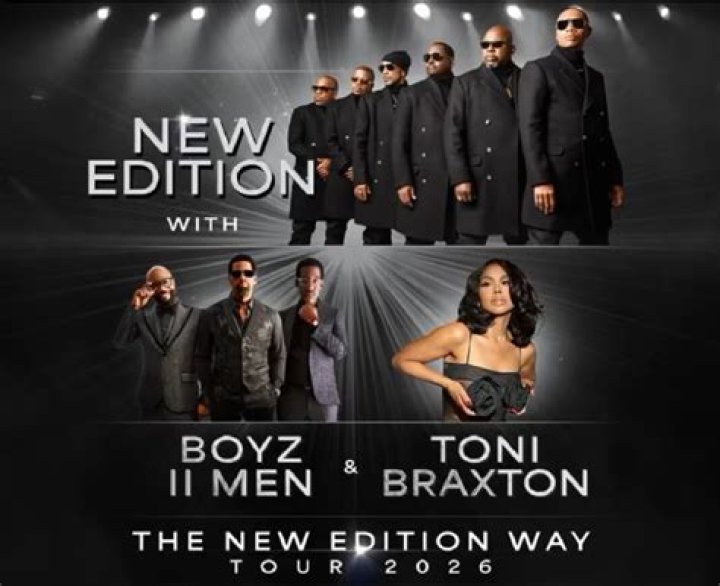 New Edition Performs With Adorable Baby New Edition at BET Awards