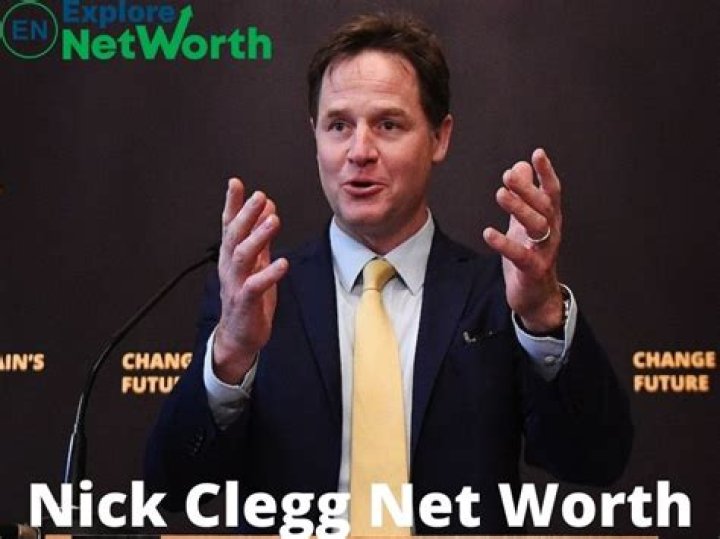 Nick Clegg Biography And Net Worth
