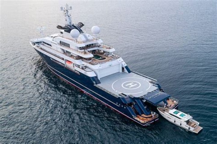 Octopus, el yate más grande del GP de Mónaco: ¡Cabe hasta un submarino!