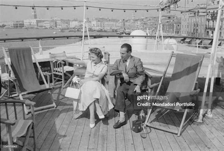 Olivia de Havilland and Pierre Galante