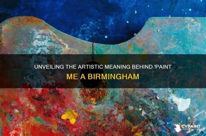 “Paint me a Birmingham”: A Picture Depicted Words in a Song