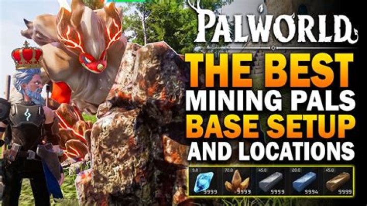 Palworld Best Mining Pals
