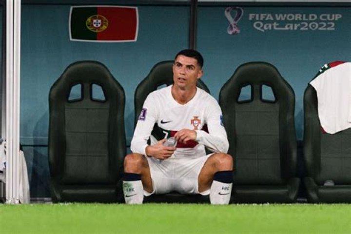 Portugal superstar Cristiano Ronaldo is on the bench for a second consecutive World Cup match