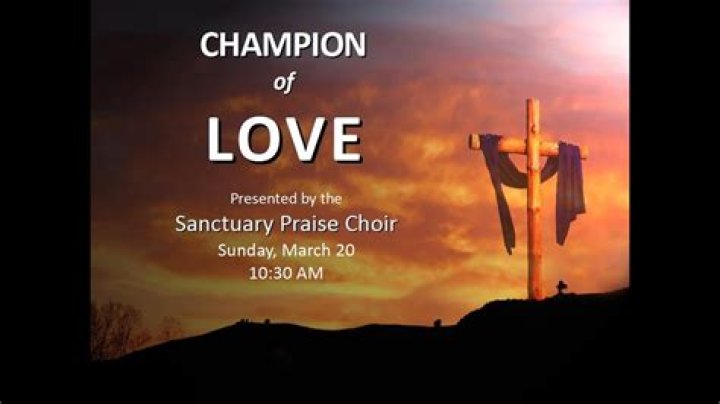 Presenting to You “The Champion of Love”