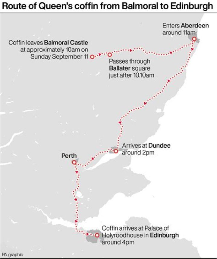 Prince Harry is en route to Balmoral separately from other royals